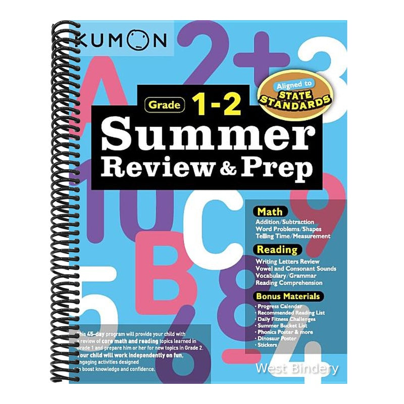 Kumon Summer Review and Prep 1-2