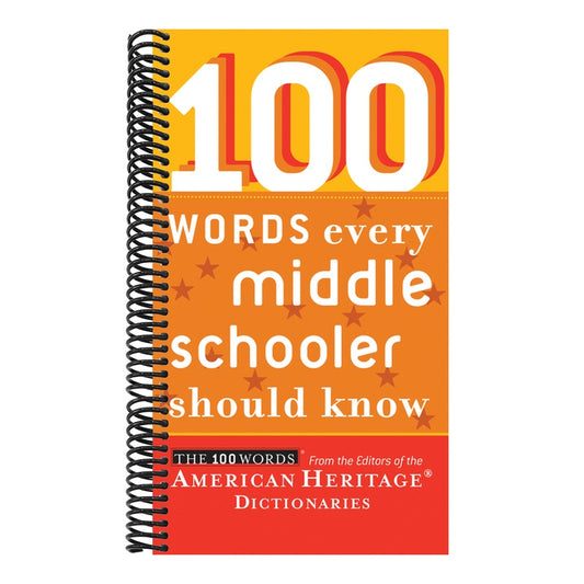 100 Words Every Middle Schooler Should Know