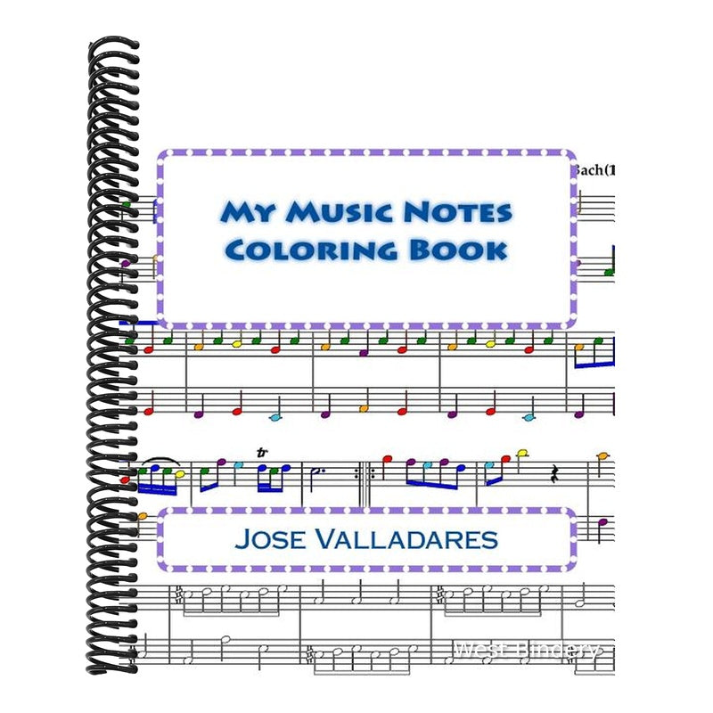 My Music Notes Coloring Book