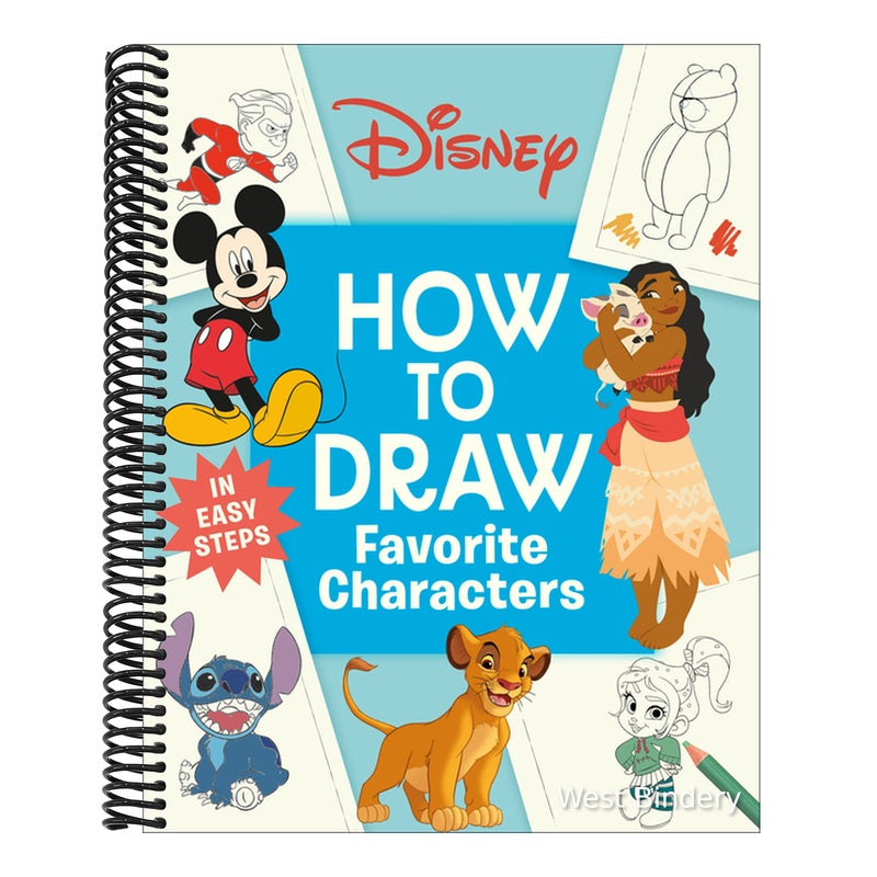 Disney How to Draw Favorite Characters