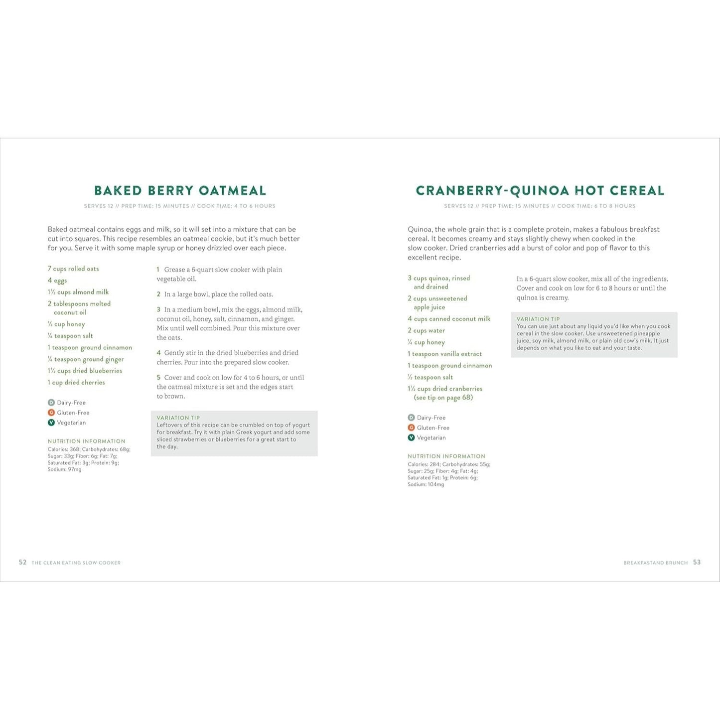 The Clean Eating Slow Cooker: A Healthy Cookbook of Wholesome Meals That Prep Fast & Cook Slow