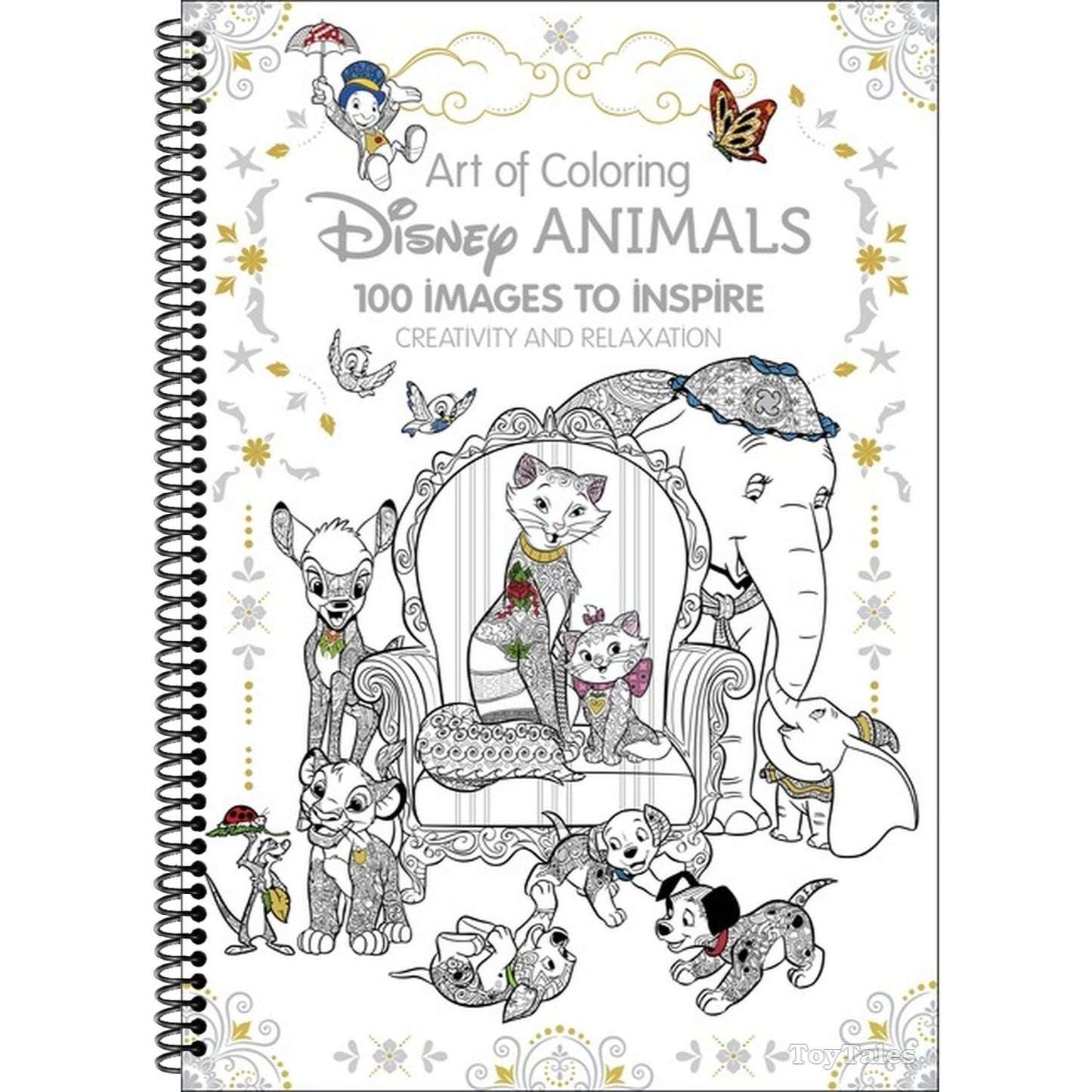 Art of Coloring: Disney Animals: 100 Images to Inspire Creativity and Relaxation (Art of Coloring)