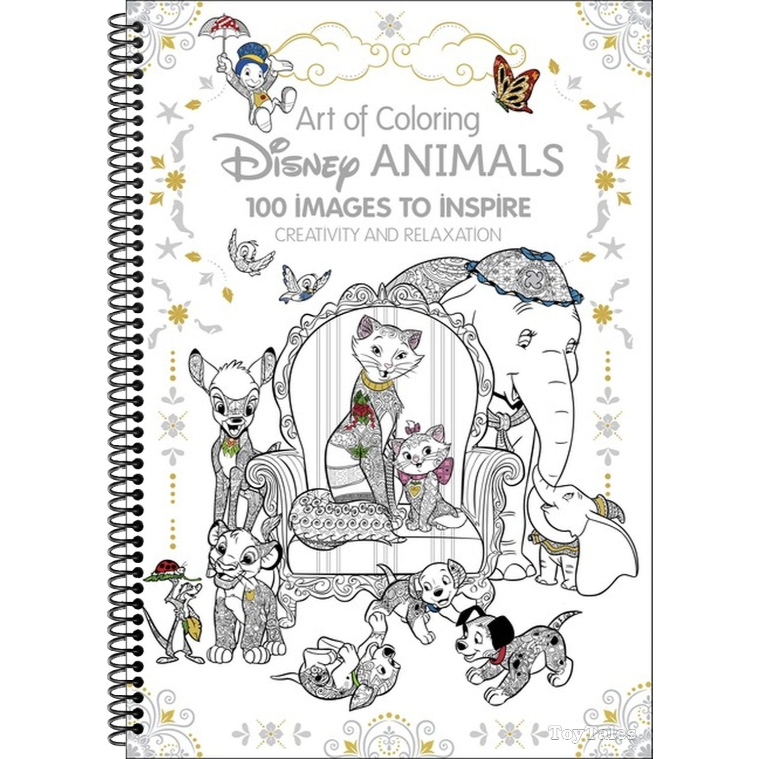 Art of Coloring: Disney Animals: 100 Images to Inspire Creativity and Relaxation (Art of Coloring)