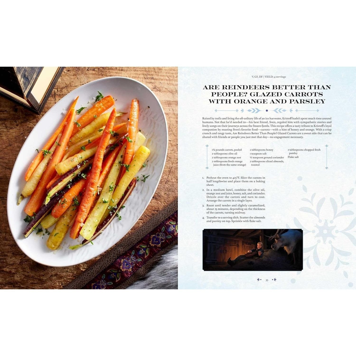 Disney Frozen: The Official Cookbook: A Culinary Journey Through Arendelle
