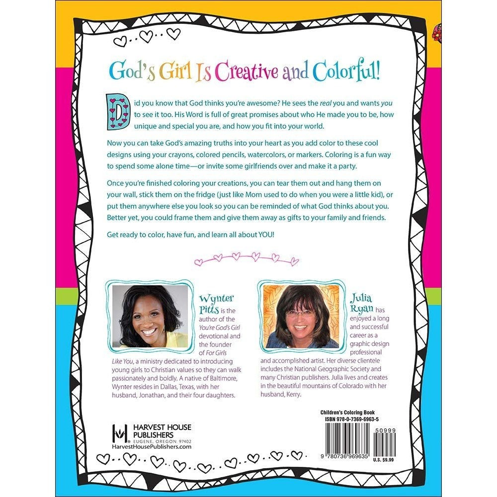 You're God's Girl! Coloring Book