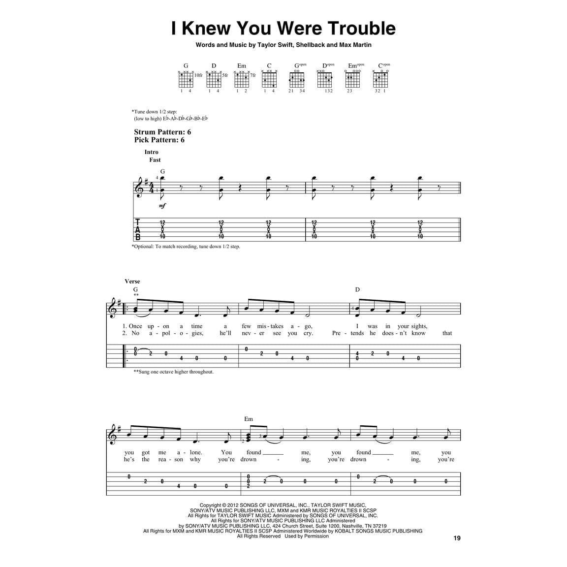 Taylor Swift - Easy Guitar Anthology 2nd Edition (Easy Guitar with Notes & Tab) Guitar Song Books