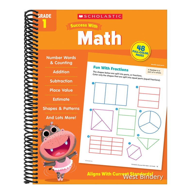Scholastic Success with Math Grade 1 Workbook