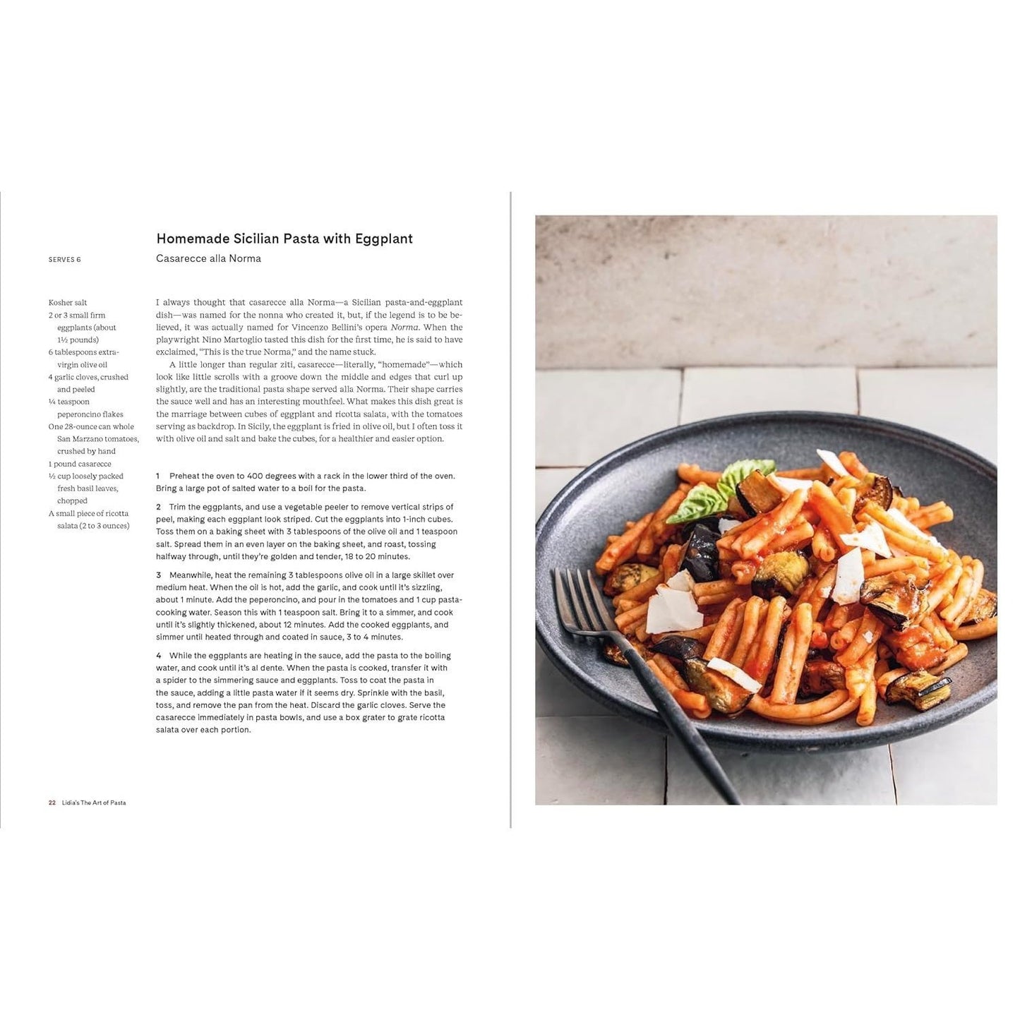 Lidia's the Art of Pasta: An Italian Cookbook (Spiral Bound)