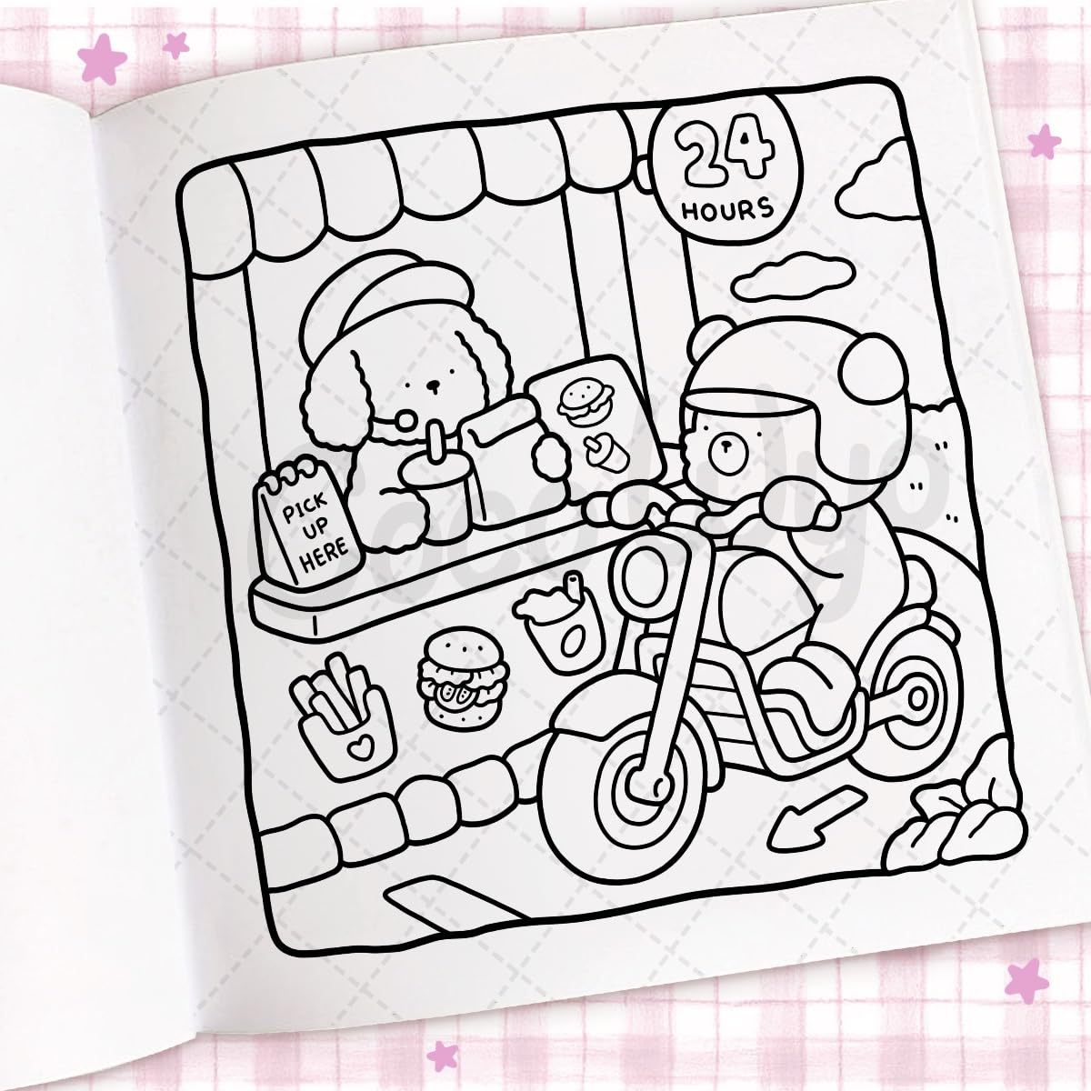 Cozy Days: Coloring Book for Adults and Kids (Cozy Spaces Coloring) (Spiral Bound)