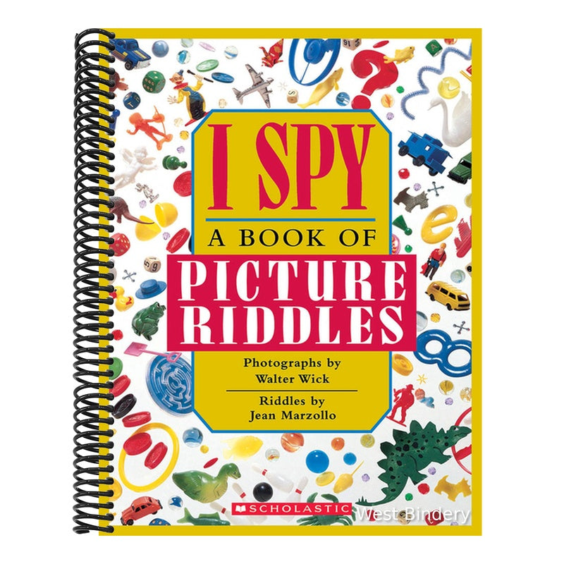 I Spy: A Book of Picture Riddles (I Spy) (Spiral Bound)