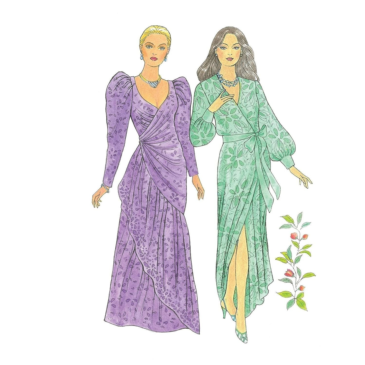 Creative Haven Fabulous Fashions of the 1980s Coloring Book