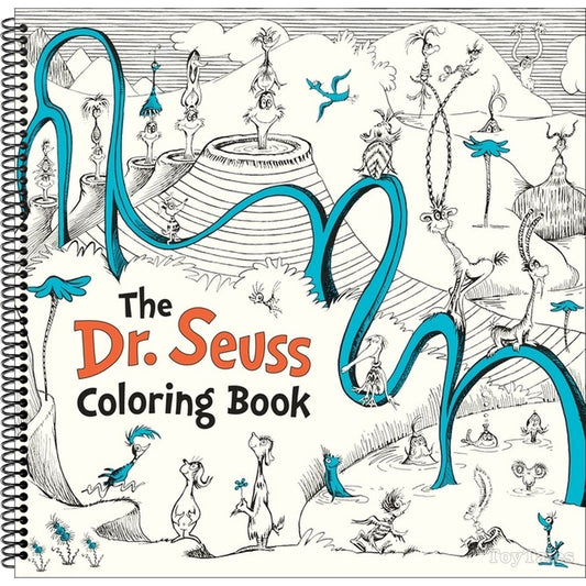 The Dr. Seuss Coloring Book (Dr. Seuss Coloring Books for Adults and Kids)
