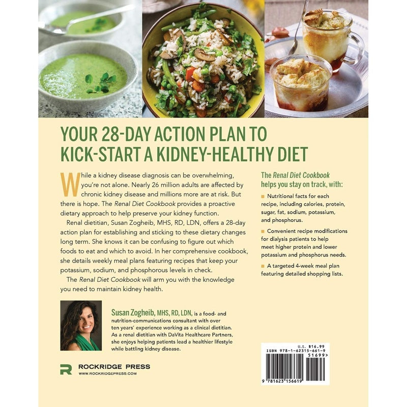 Renal Diet Cookbook: The Low Sodium, Low Potassium, Healthy Kidney Cookbook (Spiral Bound)