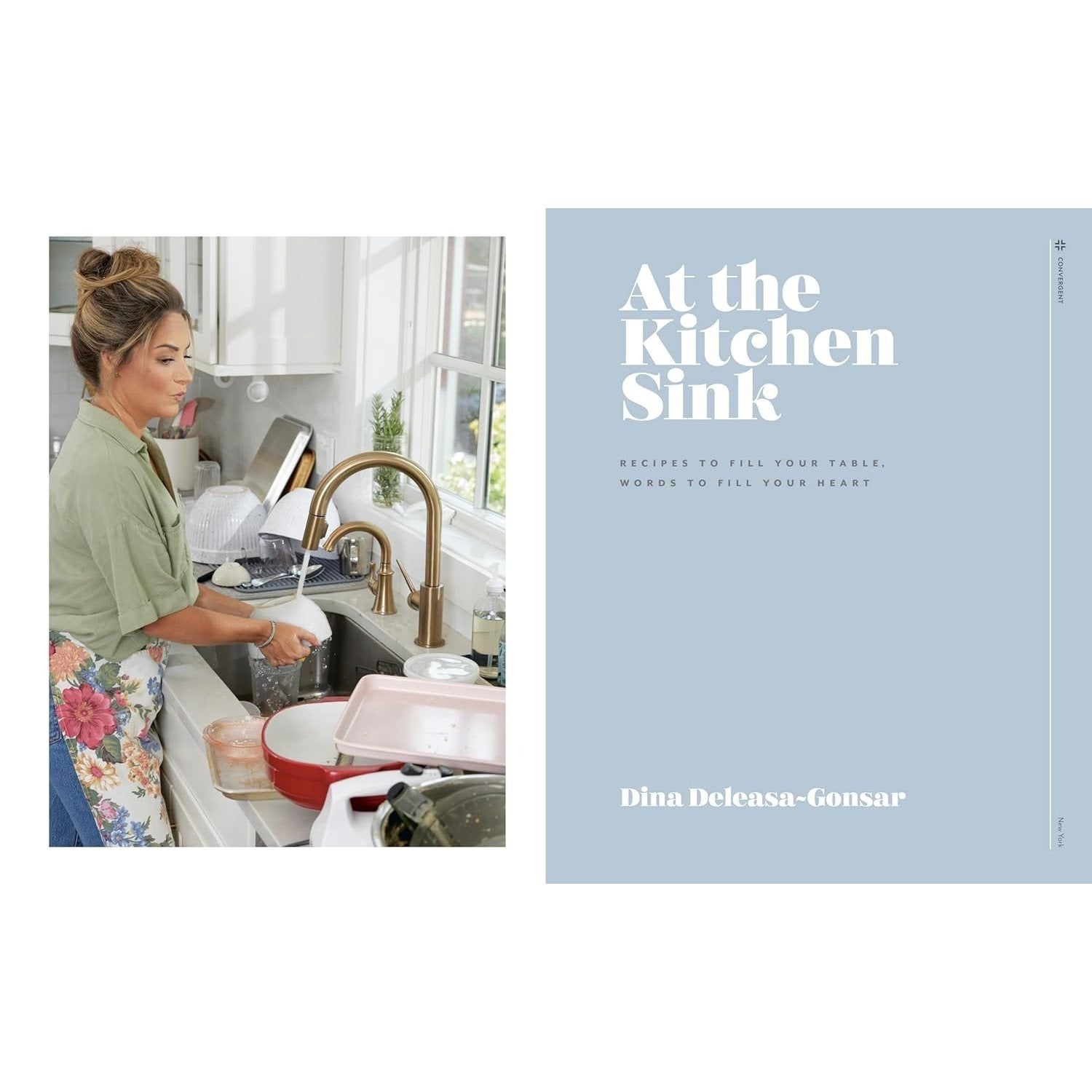 At the Kitchen Sink: Recipes to Fill Your Table, Words to Fill Your Heart; A Cookbook (Spiral Bound)