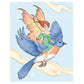 Creative Haven Enchanted Fairies Coloring Book