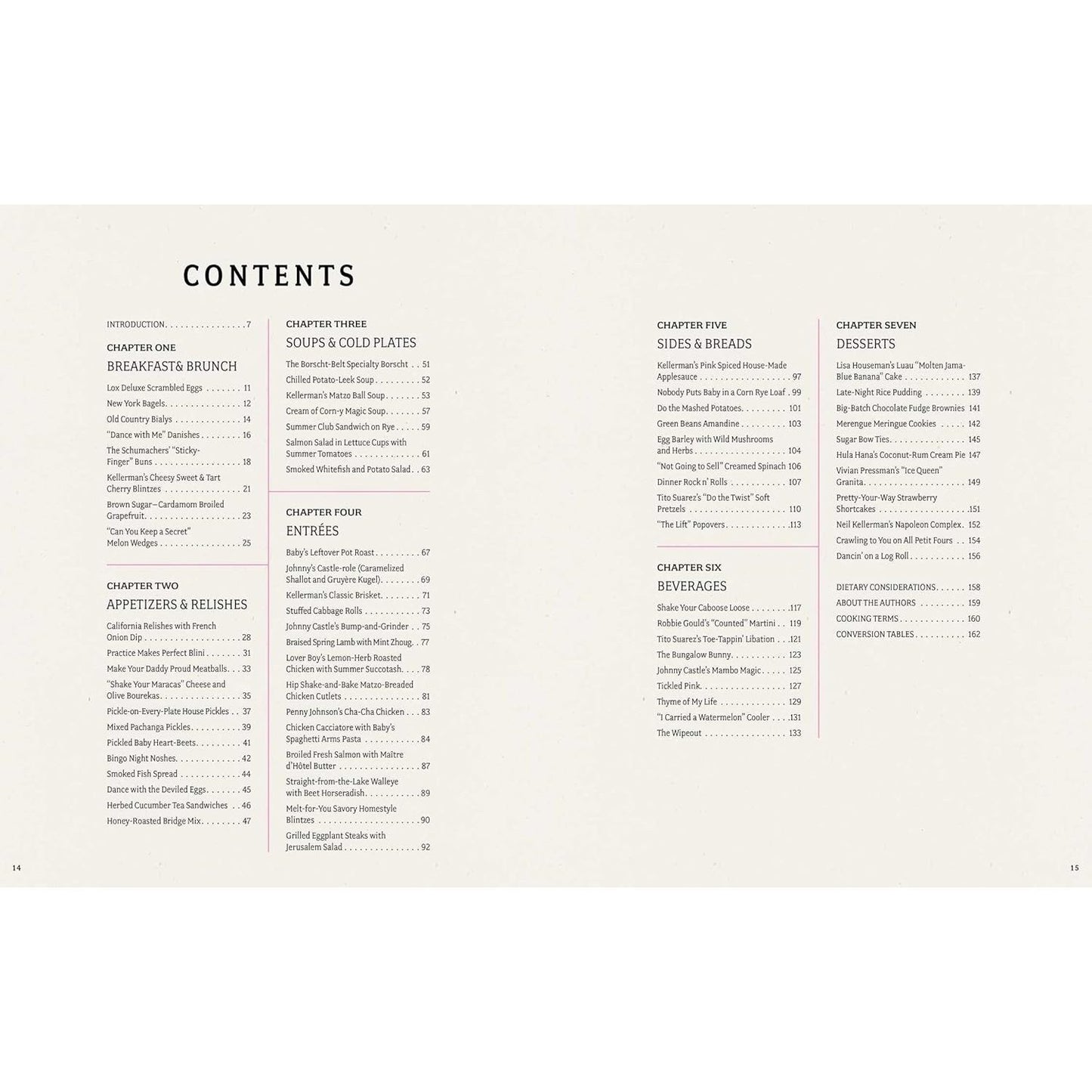 The Dirty Dancing Cookbook: Dishes and Drinks from Kellerman's Mountain House