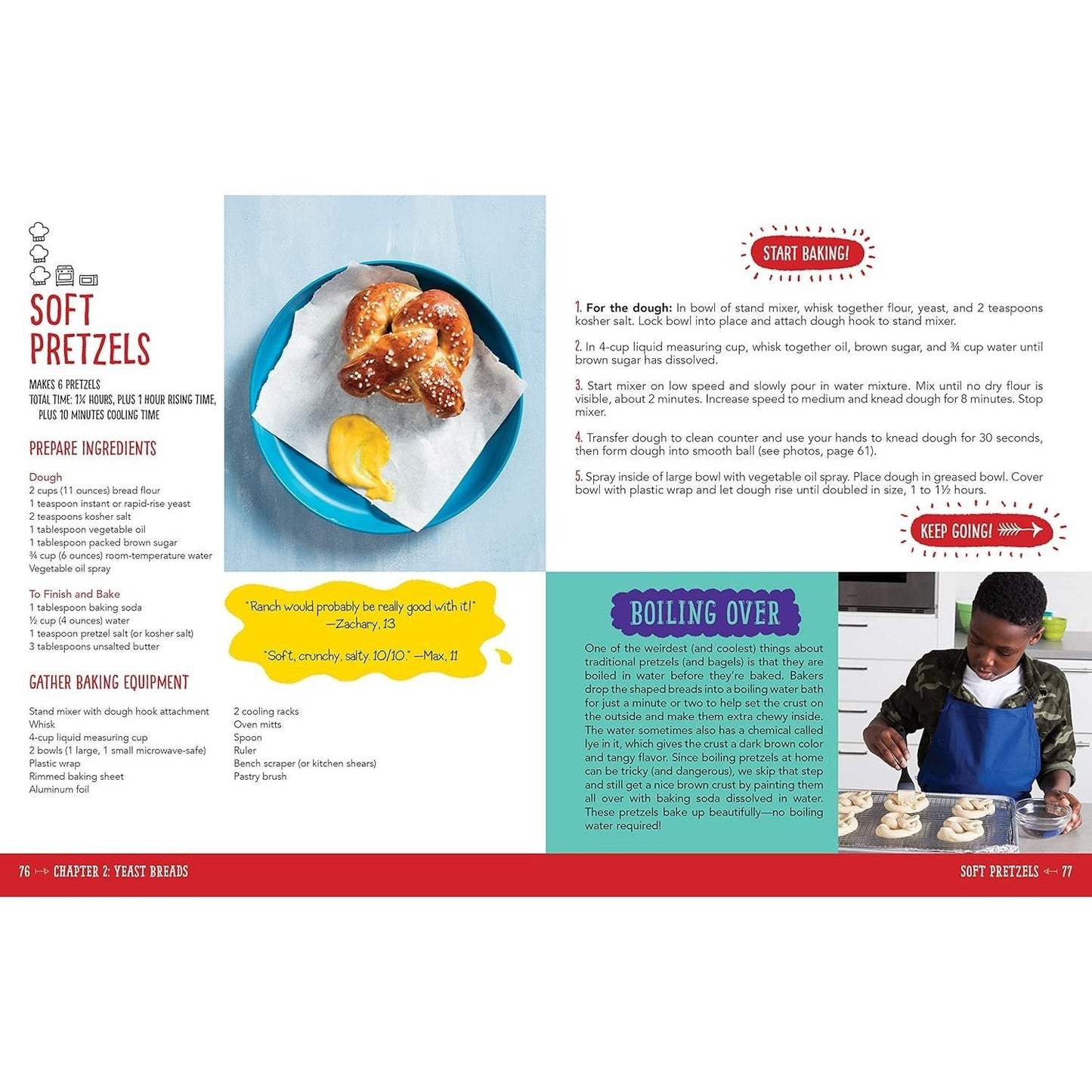 The Complete Baking Book for Young Chefs: 100+ Sweet and Savory Recipes That You'll Love to Bake, Share and Eat! (Spiral Bound)