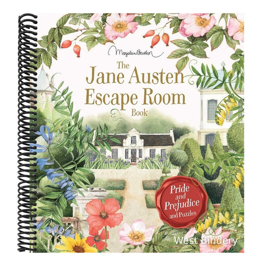 The Jane Austen Escape Room Book (Spiral Bound)