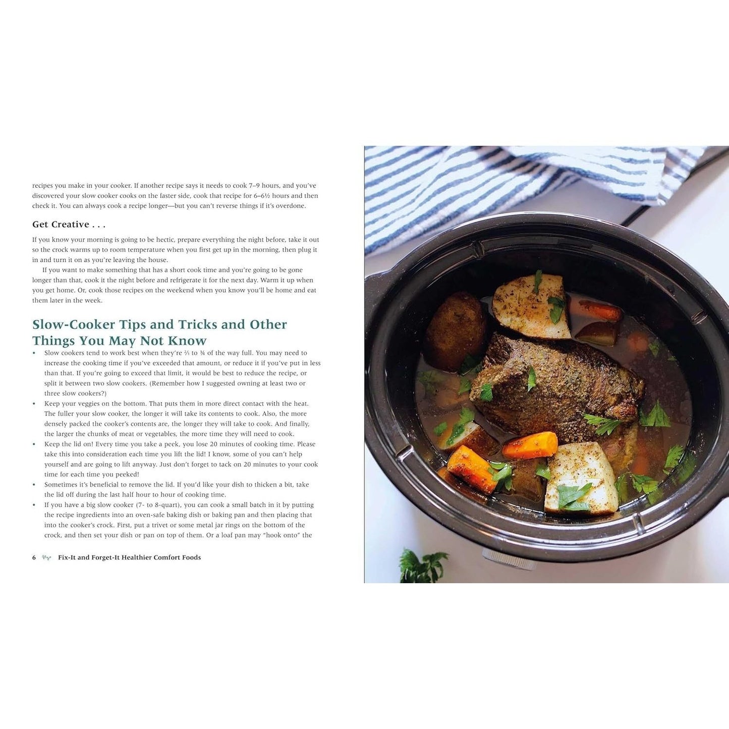 Fix-It and Forget-It Healthier Comfort Foods: Quick & Easy Meals for Your Slow Cooker or Instant Pot