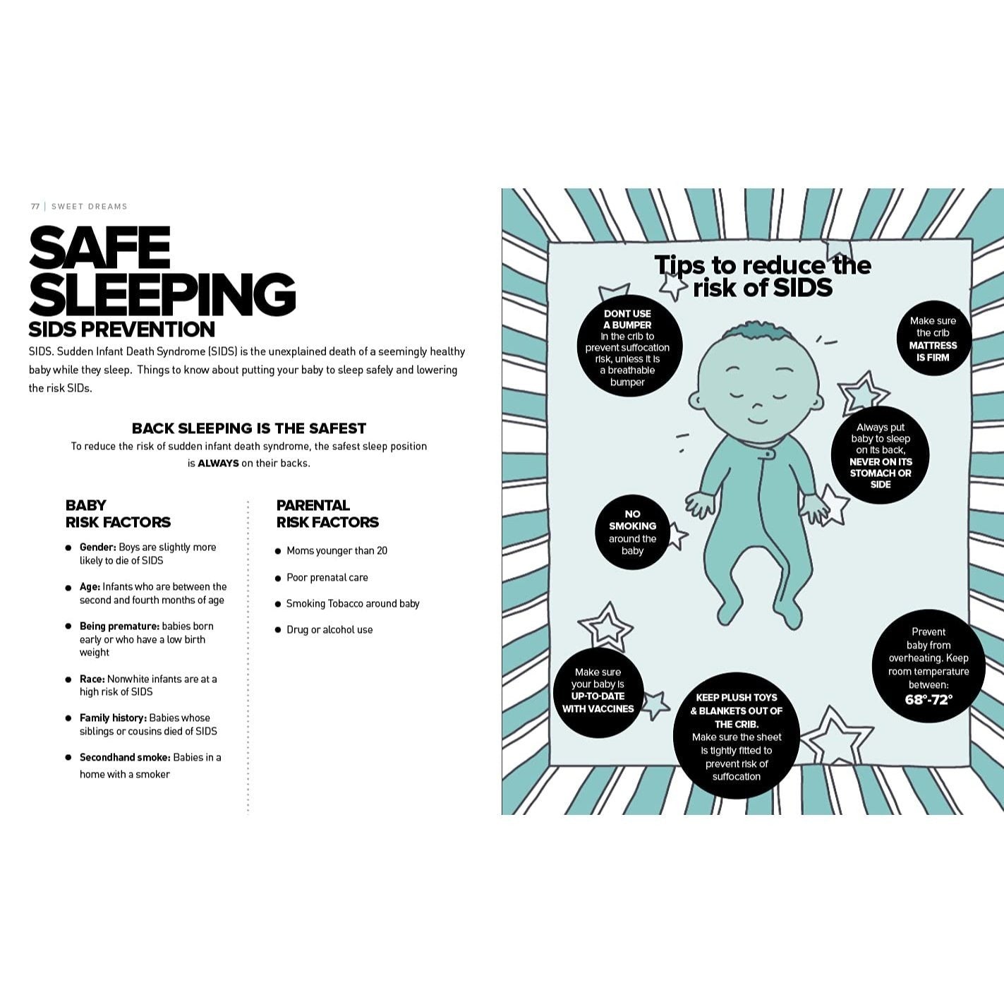 The Simplest Baby Book in the World: The Illustrated, Grab-And-Do Guide for a Healthy, Happy Baby (Spiral Bound)