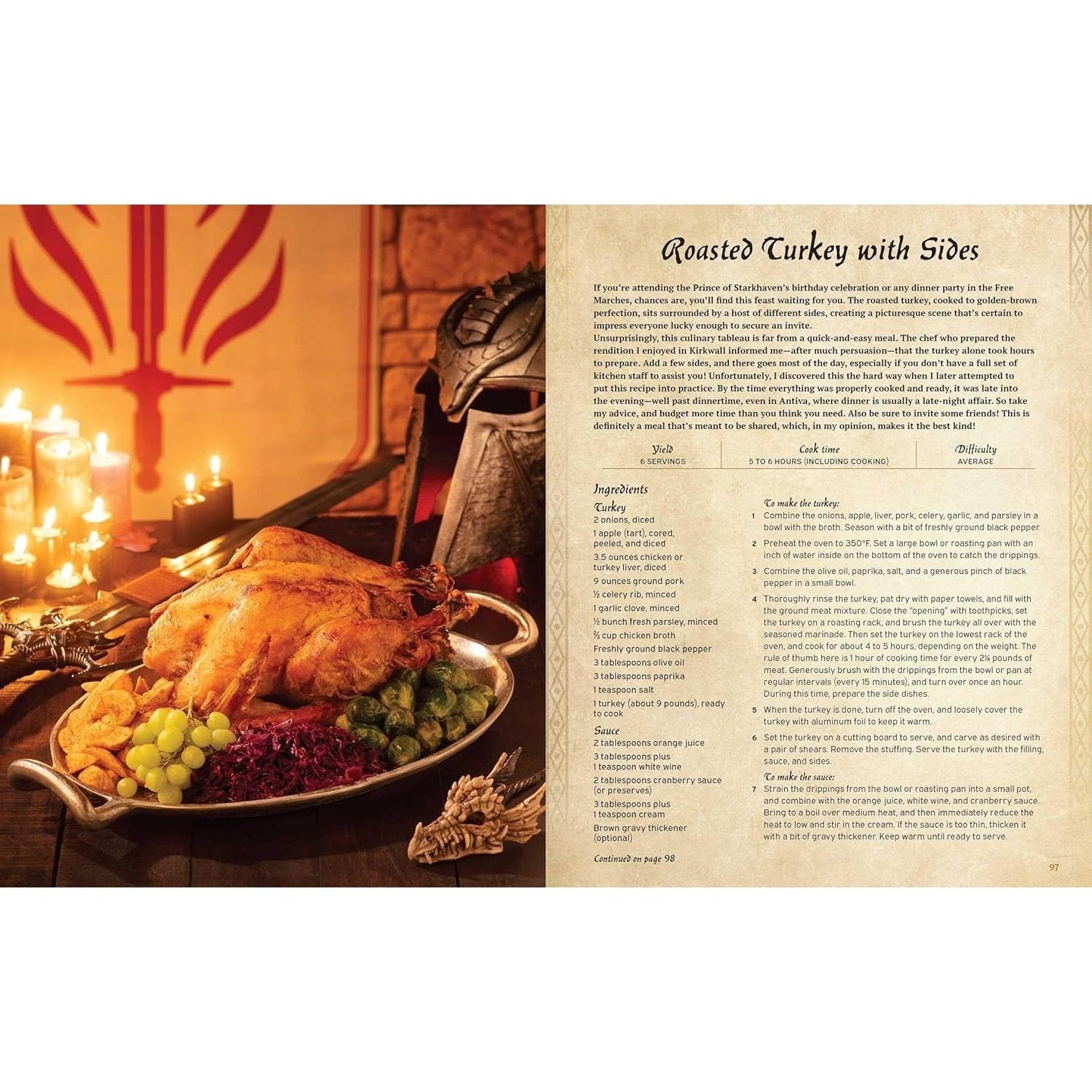 Dragon Age: The Official Cookbook: Taste of Thedas