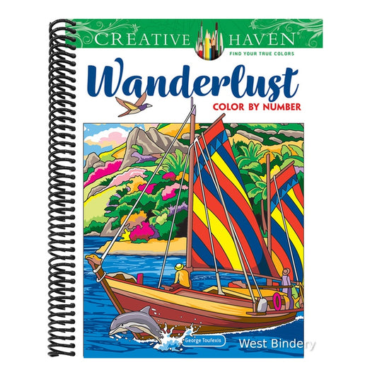 Creative Haven Wanderlust Color by Number