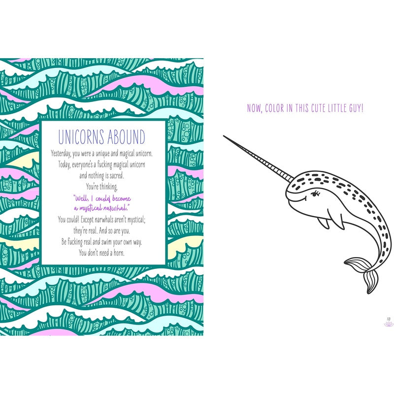 Zen as F*ck: A Journal for Practicing the Mindful Art of Not Giving a Sh*t (Spiral Bound)