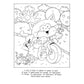 Happy Cats Coloring Book/Happy Cats Color by Number: 2 Books in 1/Flip and See!