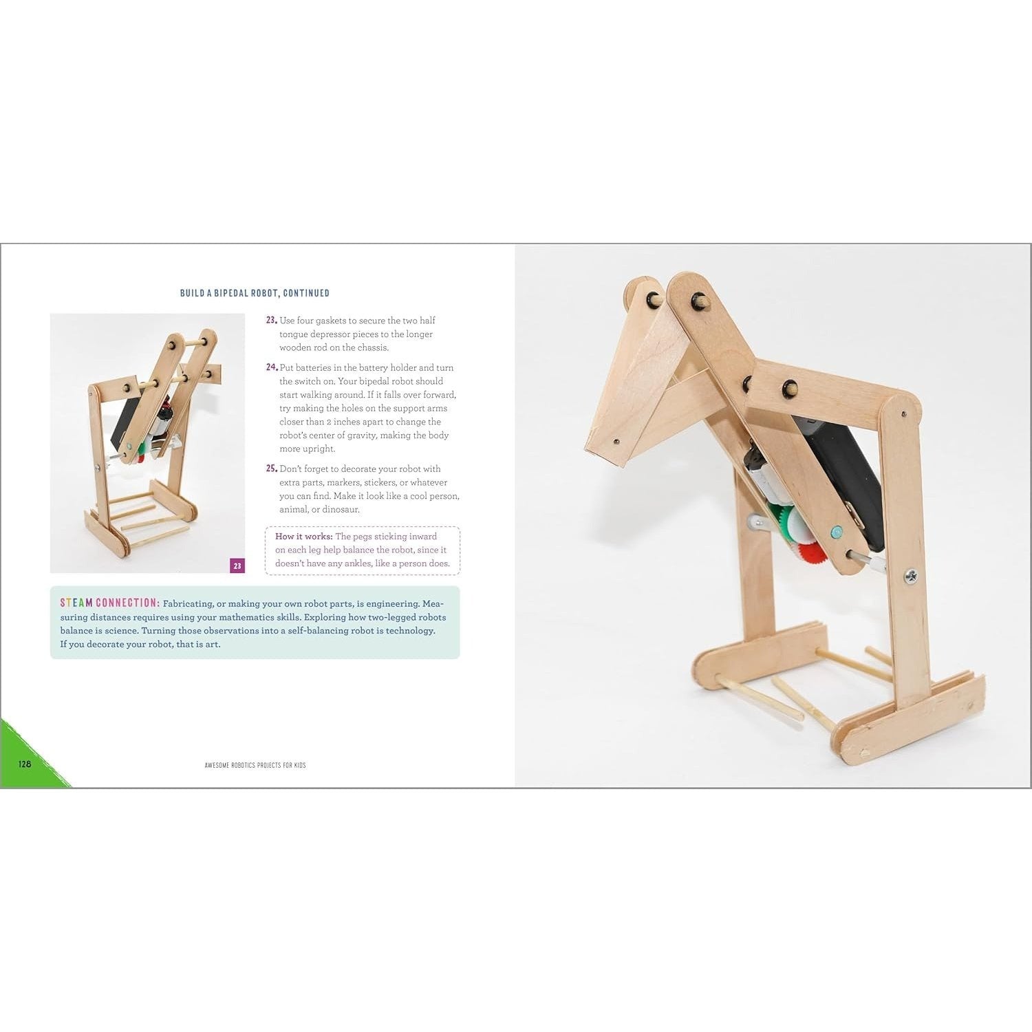 Awesome Robotics Projects for Kids: 20 Original Steam Robots and Circuits to Design and Build
