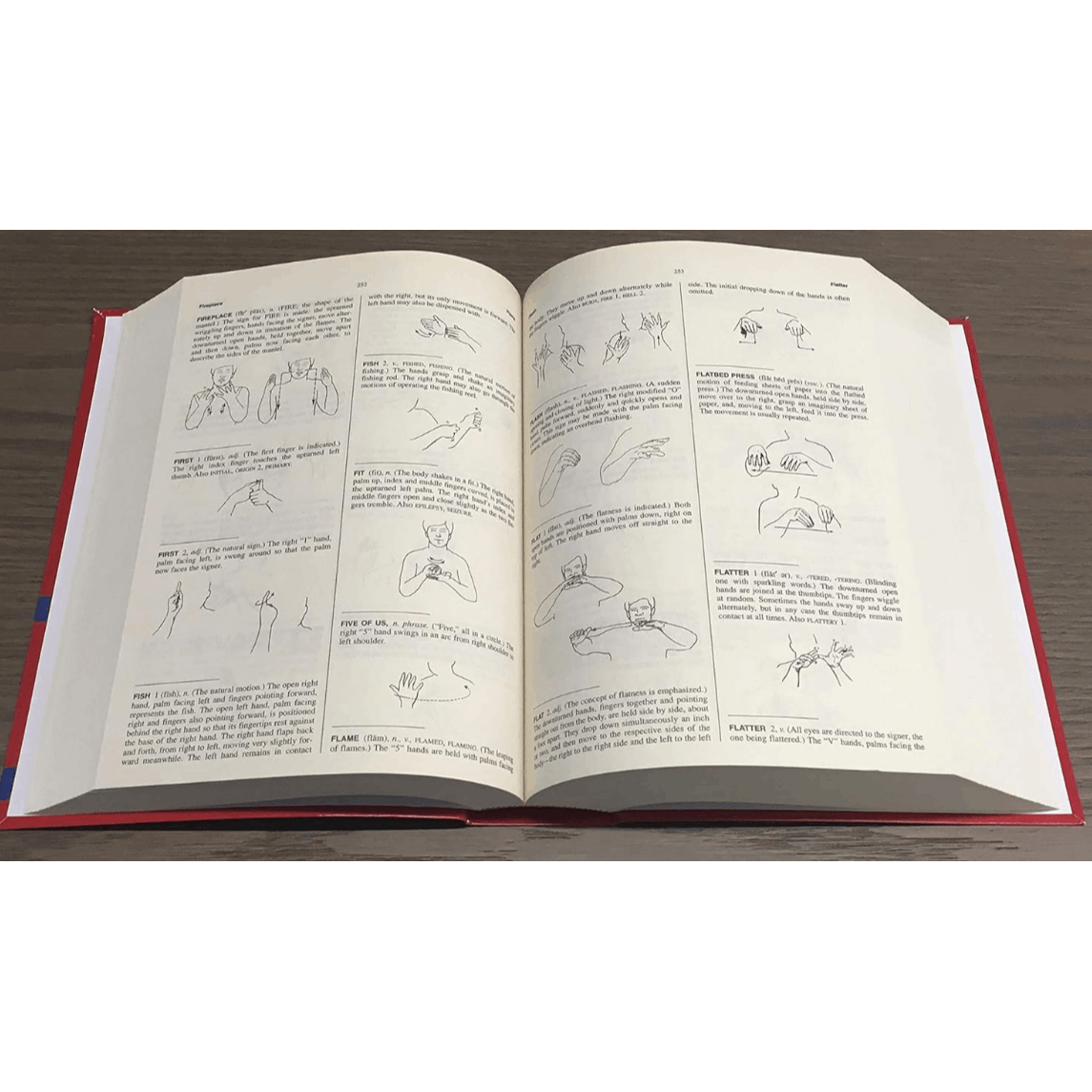 American Sign Language Dictionary-Flexi (Revised) (3RD ed.) (Spiral Bound)