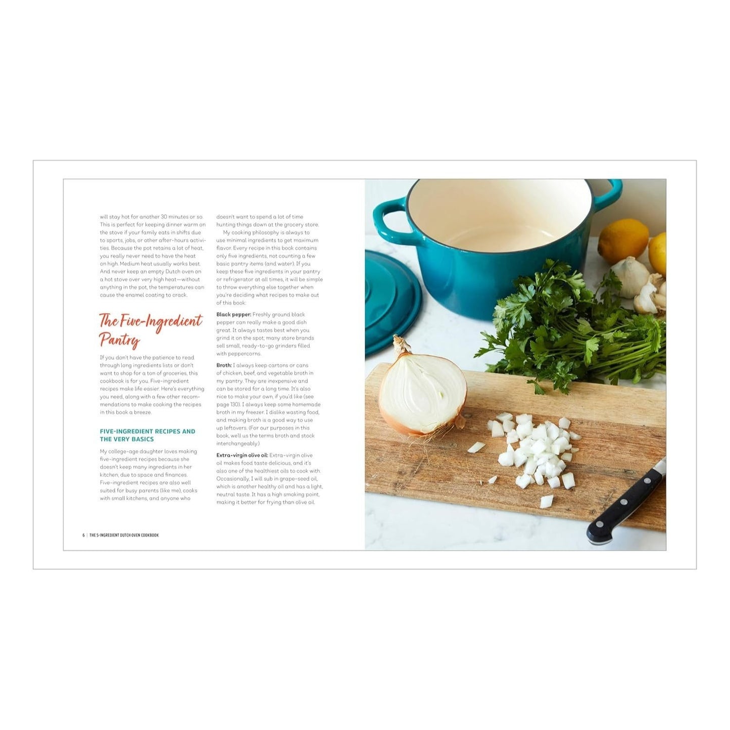 The 5-Ingredient Dutch Oven Cookbook: One Pot, 101 Easy Recipes