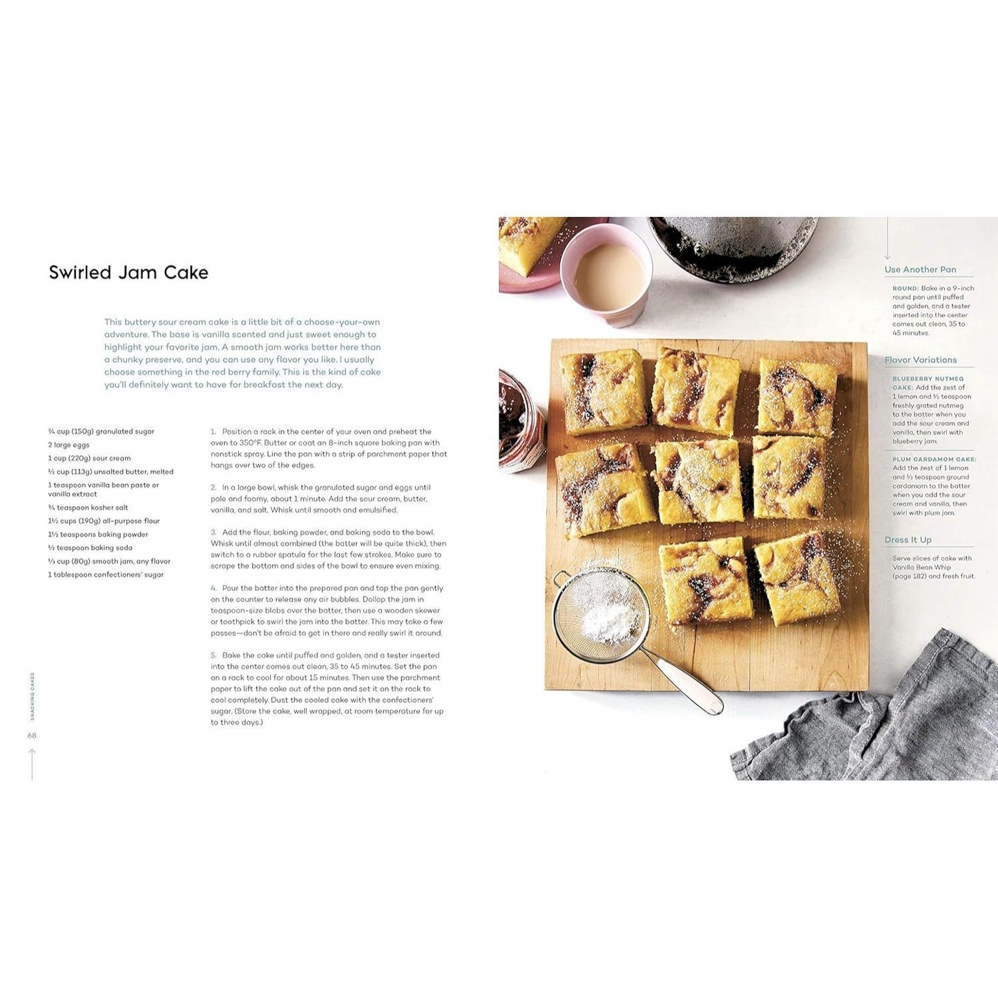 Snacking Cakes: Simple Treats for Anytime Cravings: A Baking Book
