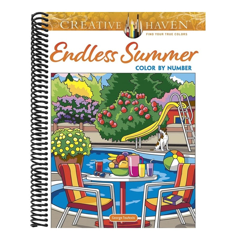 Creative Haven Endless Summer Color by Number