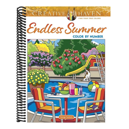 Creative Haven Endless Summer Color by Number