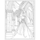 Creative Haven Gothic Fantasy Coloring Book