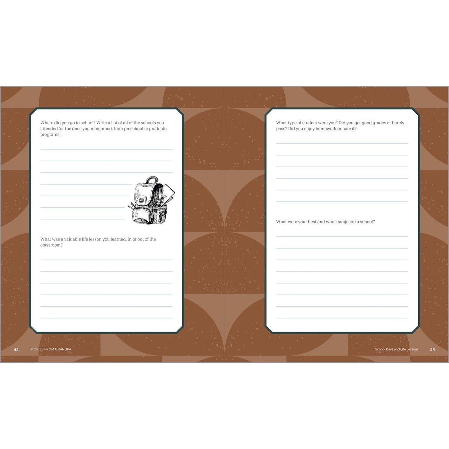 Stories from Grandpa: A Fill-In Journal and Family Keepsake