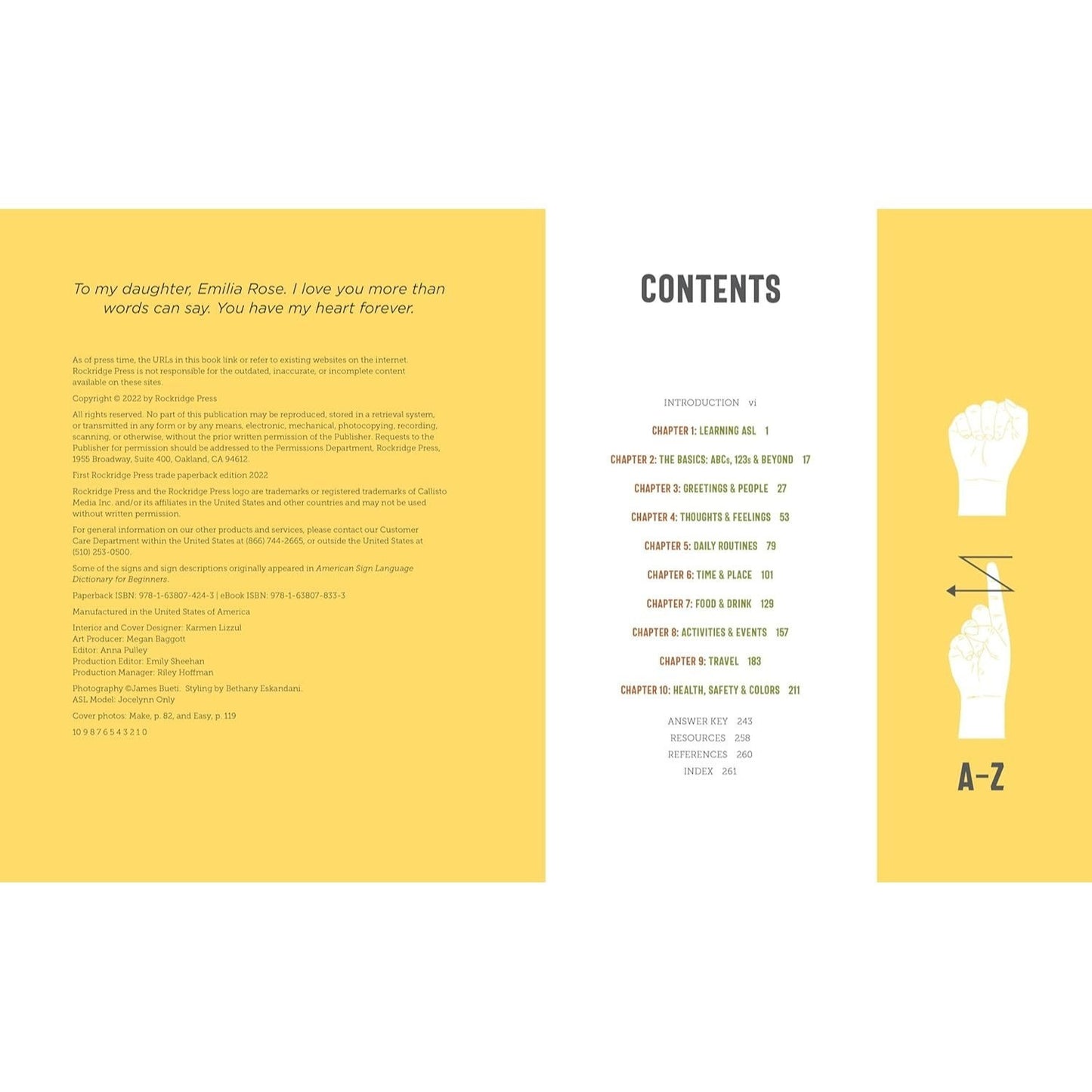 American Sign Language Made Easy for Beginners: A Visual Guide with ASL Signs, Lessons, and Quizzes (Spiral Bound)