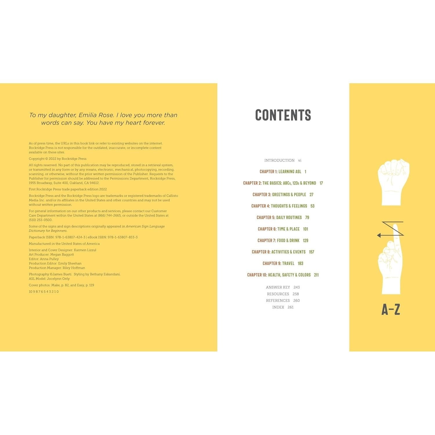 American Sign Language Made Easy for Beginners: A Visual Guide with ASL Signs, Lessons, and Quizzes (Spiral Bound)