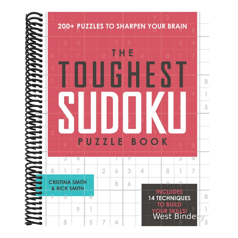 The Toughest Sudoku Puzzle Book: 200+ Puzzles to Sharpen Your Brain