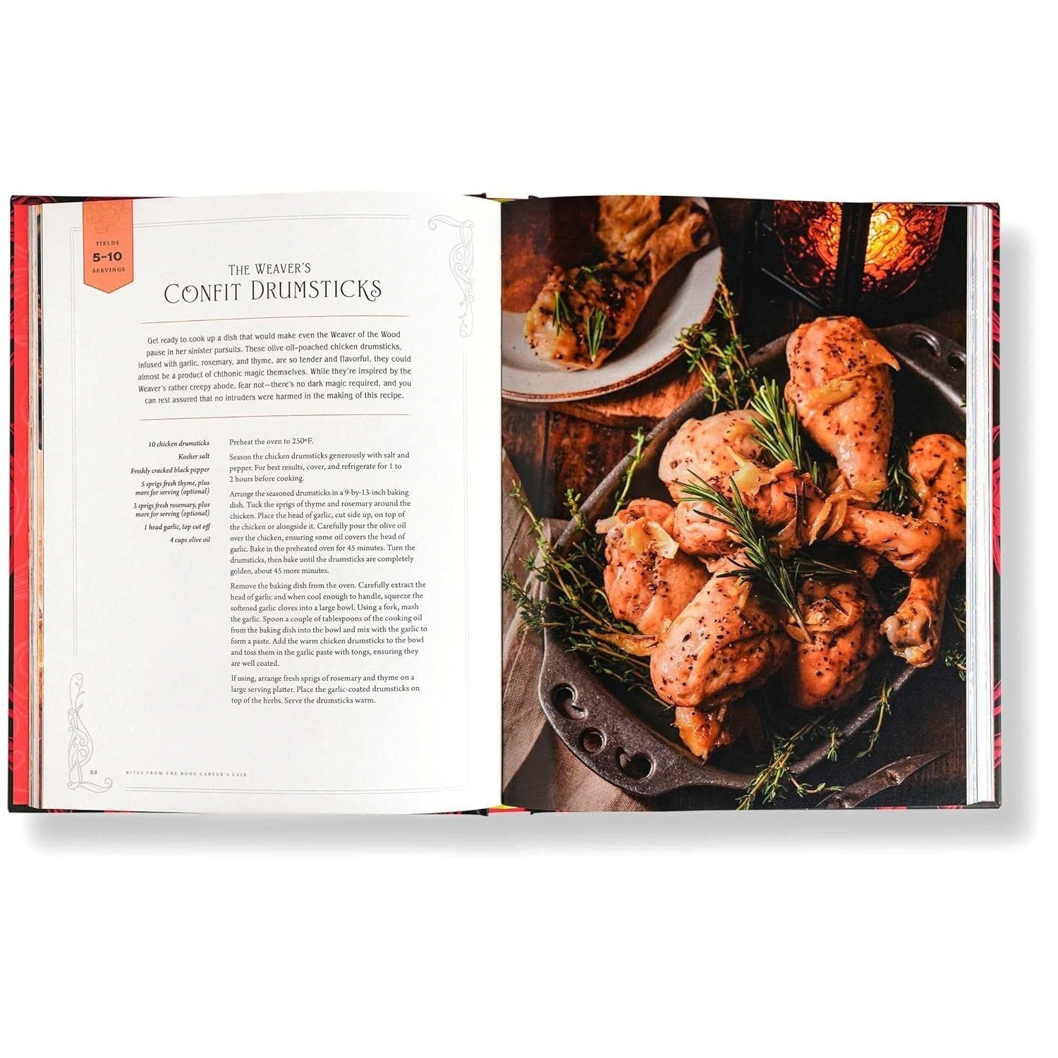 A Feast of Thorns and Roses: The Unofficial Cookbook of a Court of Thorns and Roses (Spiral Bound)