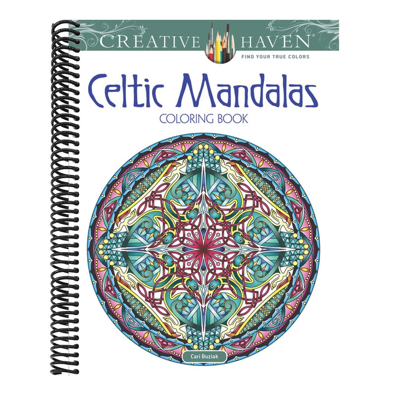 Creative Haven Celtic Mandalas Coloring Book