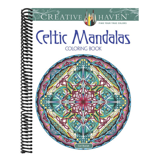 Creative Haven Celtic Mandalas Coloring Book