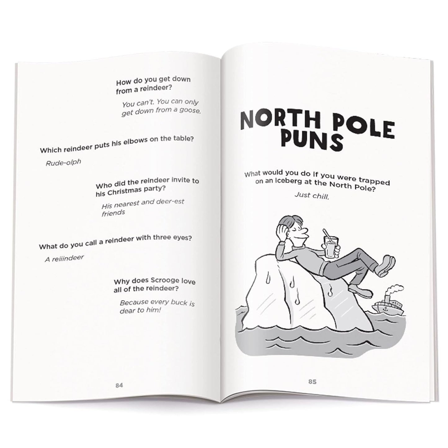 Best Kids' Christmas Jokes Ever!: Festive Collection of Santa Jokes, Reindeer Riddles and Christmas Laughs for a Ho-Larious Christmas-Themed Gift for (Highlights Joke Books) (Spiral Bound)