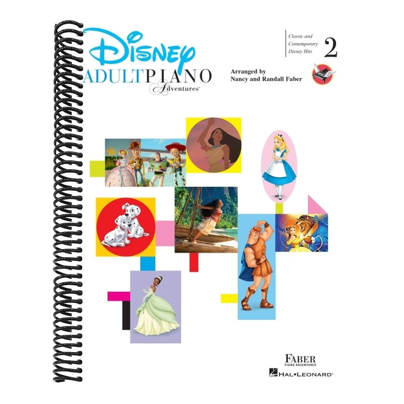 Adult Piano Adventures - Disney Book 2: Classic and Contemporary Disney Hits