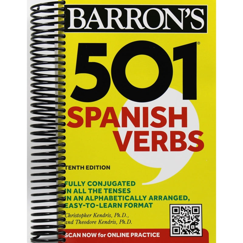501 Spanish Verbs, Ninth Edition (Barron's 501 Verbs) (9TH ed.) (Spiral Bound)