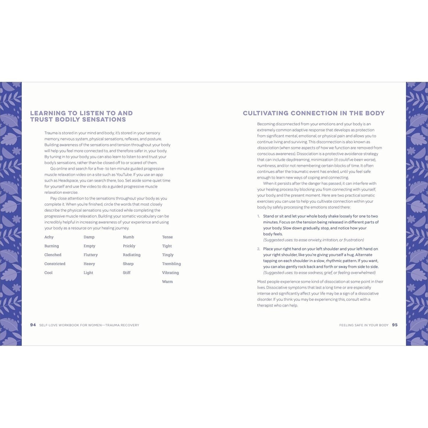 Self-Love Workbook for Women--Trauma Recovery: Empowering Exercises to Build Self-Worth, Self-Care, and Self-Trust