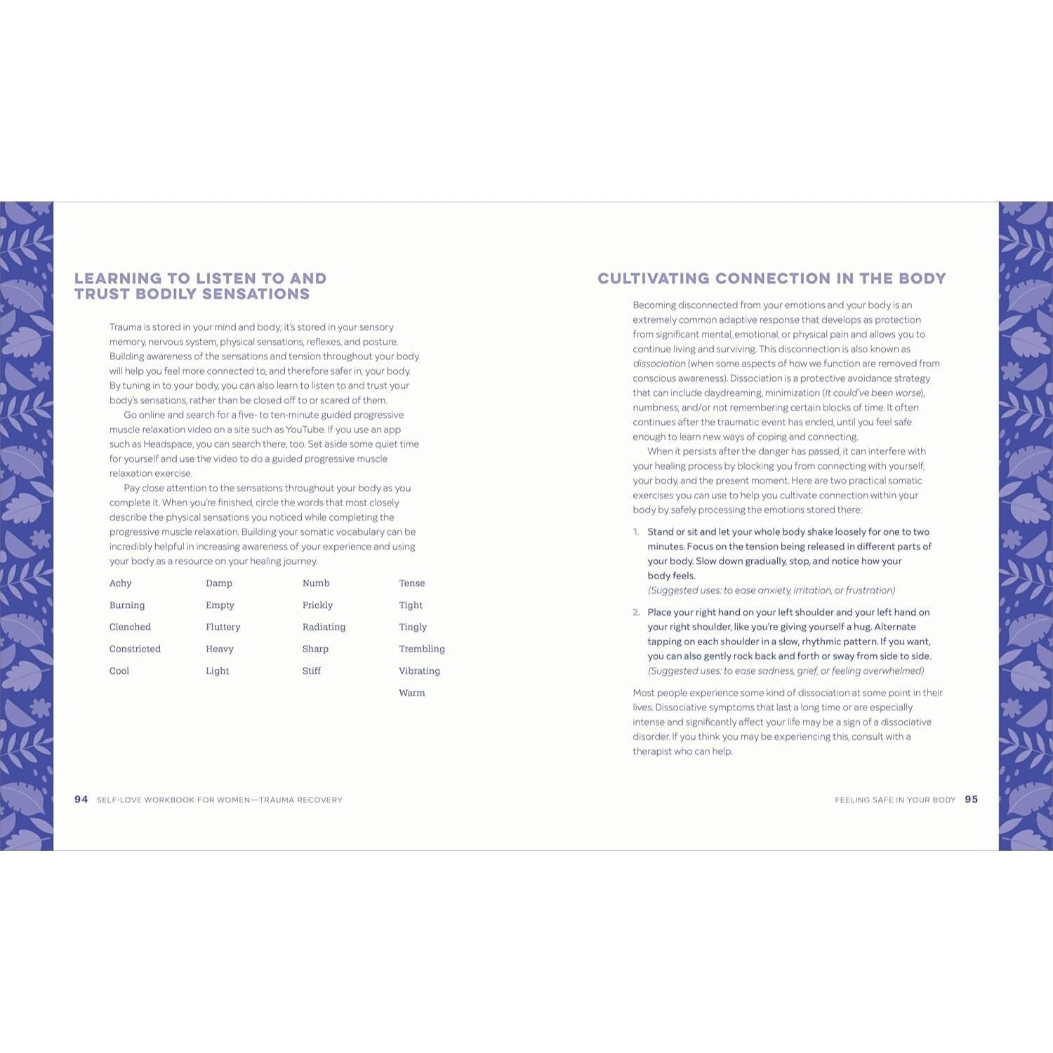 Self-Love Workbook for Women--Trauma Recovery: Empowering Exercises to Build Self-Worth, Self-Care, and Self-Trust