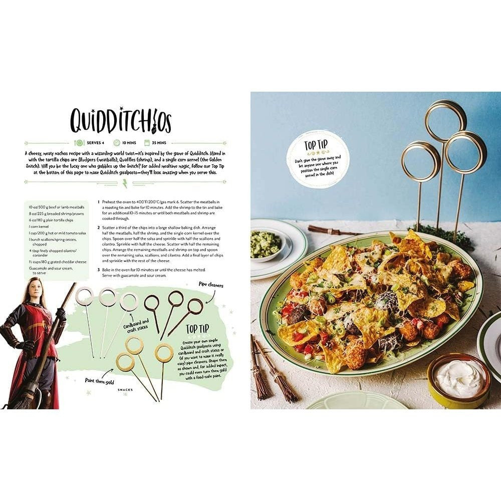Official Harry Potter Cookbook (40+ Recipes Inspired by the Films) (Spiral Bound)