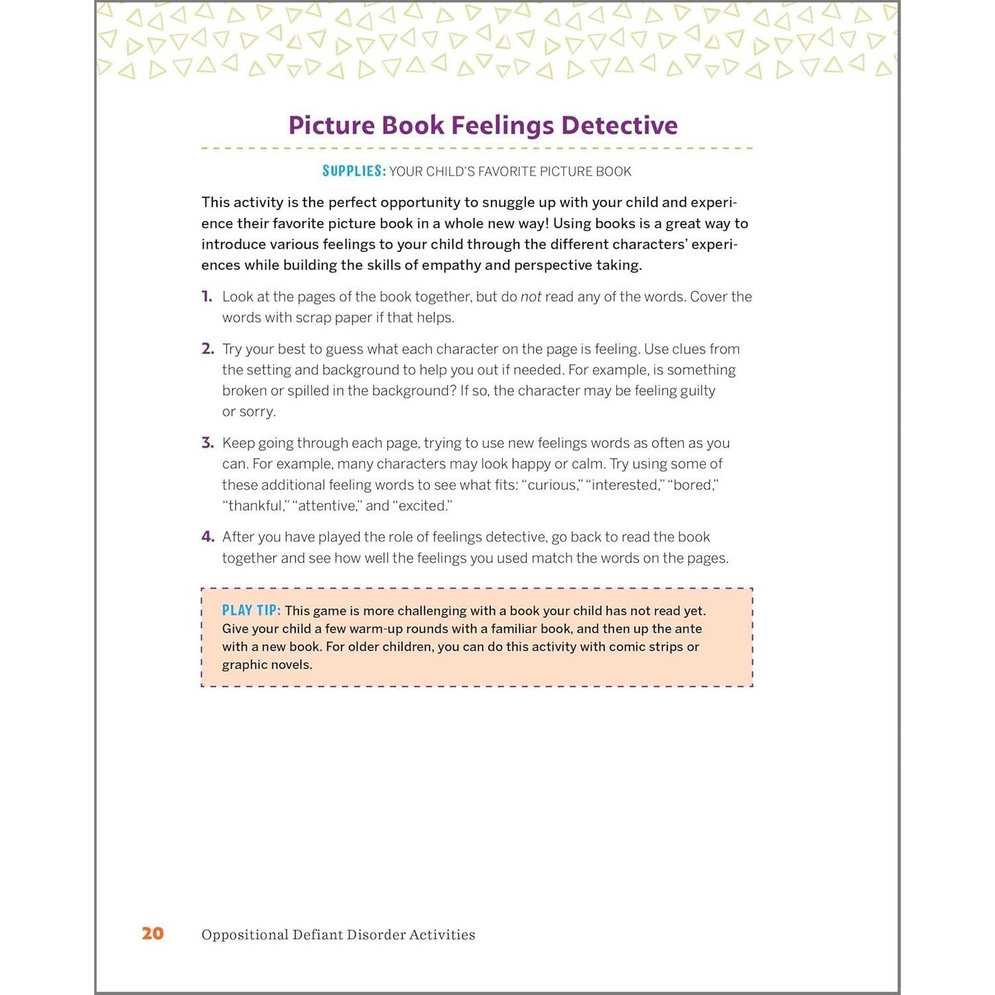 Oppositional Defiant Disorder Activities: 100 Exercises Parents and Kids Can Do Together to Improve Behavior, Build Self-Esteem, and Foster Connection (Spiral Bound)