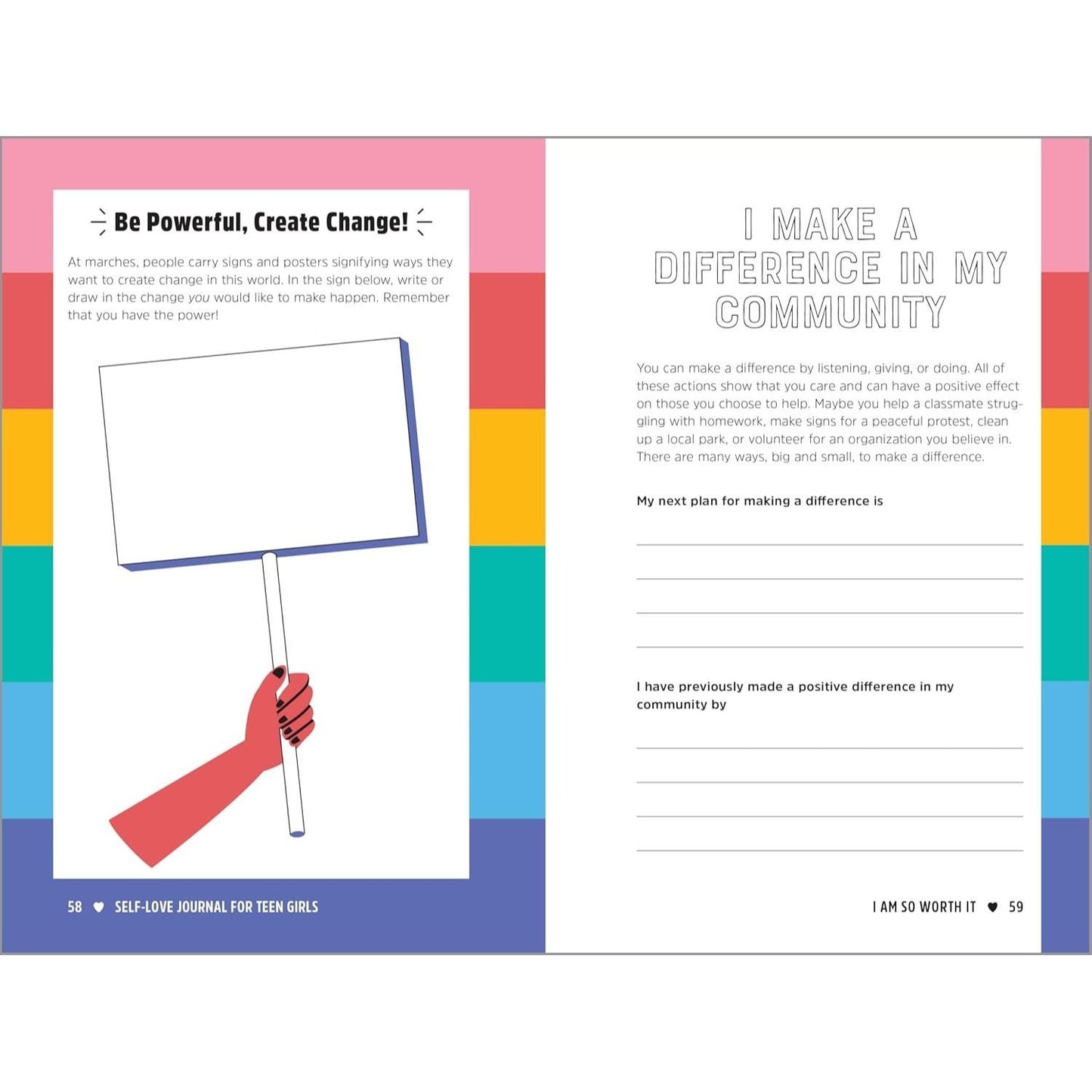 Self-Love Journal for Teen Girls: Prompts and Practices to Inspire Confidence and Celebrate You